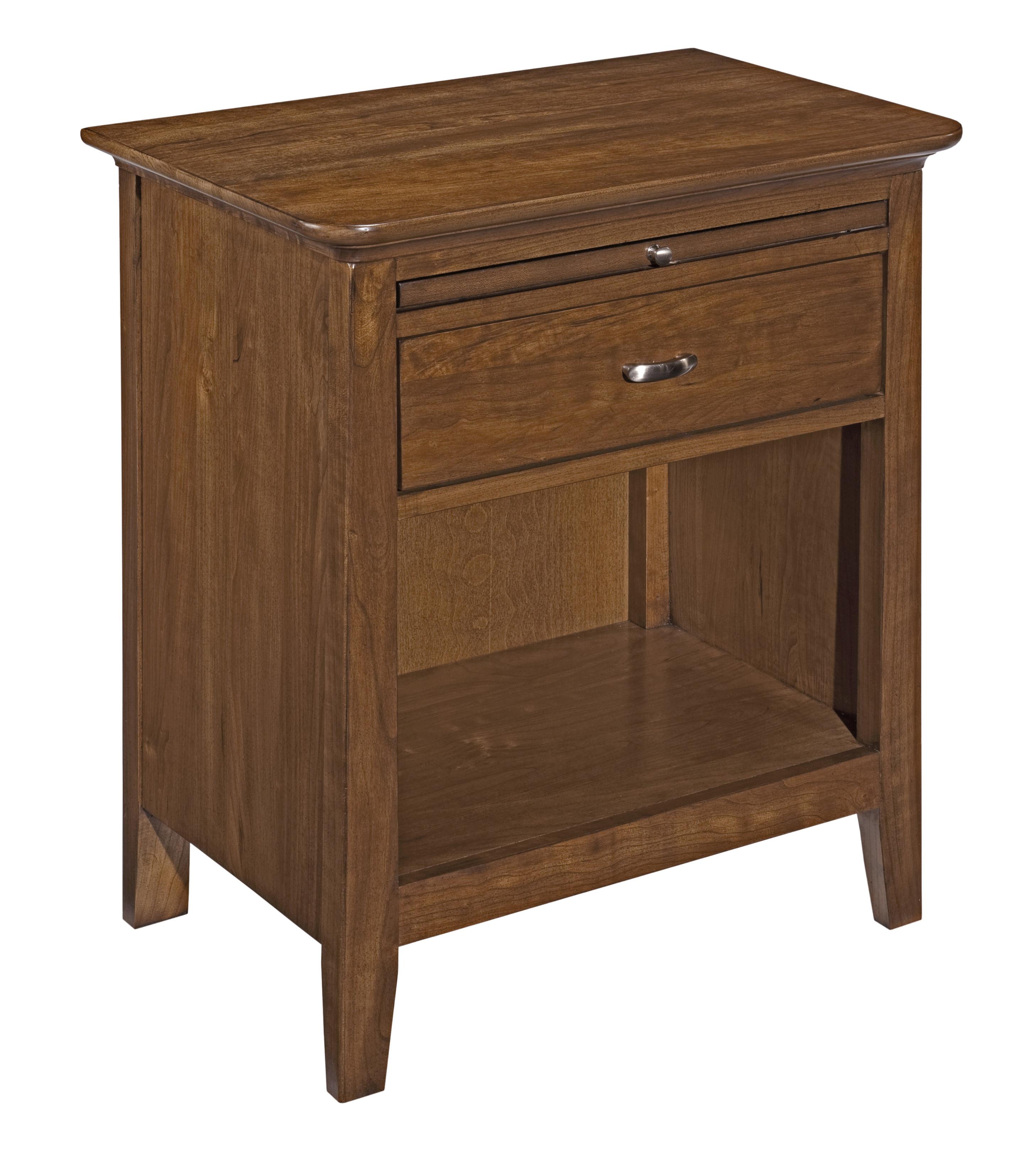 Kincaid Furniture Cherry Park 63143V One Drawer Open Nightstand